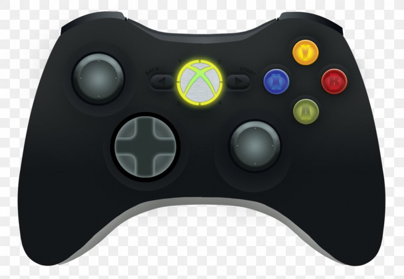 Xbox 360 Controller Black Xbox One Controller PlayStation 2, PNG, 1024x709px, Xbox 360 Controller, All Xbox Accessory, Black, Dpad, Electronic Device Download Free