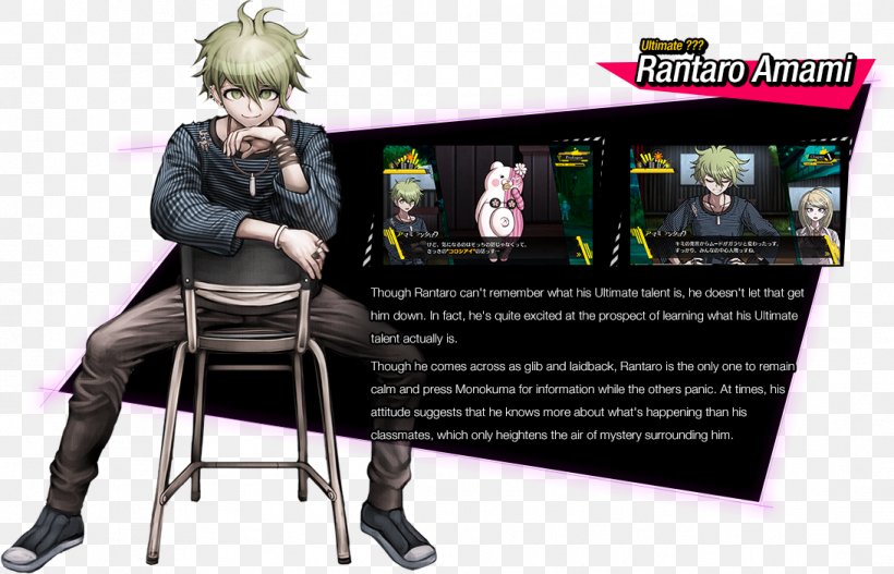 Danganronpa V3: Killing Harmony Character Video Game PlayStation 4, PNG, 1092x702px, Watercolor, Cartoon, Flower, Frame, Heart Download Free