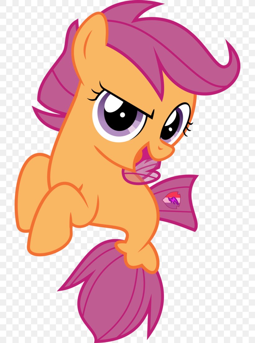 Pony Scootaloo Clip Art Cutie Mark Crusaders The Cutie Mark Chronicles, PNG, 726x1100px, Watercolor, Cartoon, Flower, Frame, Heart Download Free