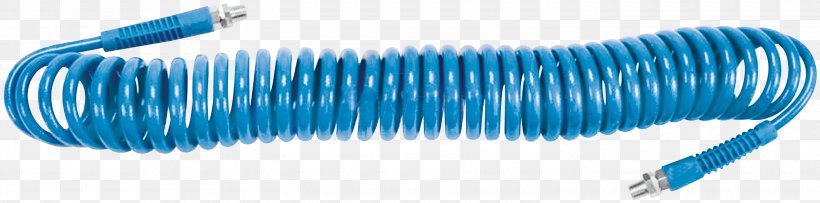 Hose Compressed Air Polyurethane Spiral, PNG, 3000x744px, Hose, Air, Bar, Blue, Compressed Air Download Free