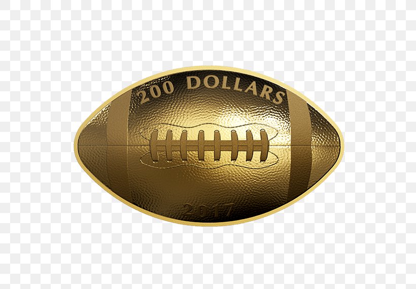 Gold Coin Royal Canadian Mint Silver, PNG, 570x570px, Coin, American Football, Ball, Brand, Emblem Download Free