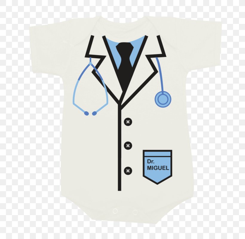 T-shirt Physician Baby & Toddler One-Pieces Clothing Doctor, PNG, 800x800px, Tshirt, Art, Baby Toddler Onepieces, Blue, Brand Download Free