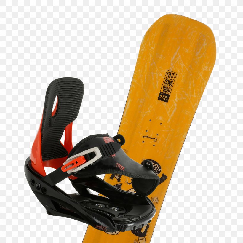 Ski Bindings Decathlon Wed'ze Junior Snowboard Bindings, Faky 300 Black, White And Yellow Snowboarding Skiing Sports, PNG, 1497x1497px, Ski Bindings, Decathlon Group, Orange, Personal Protective Equipment, Protective Gear In Sports Download Free