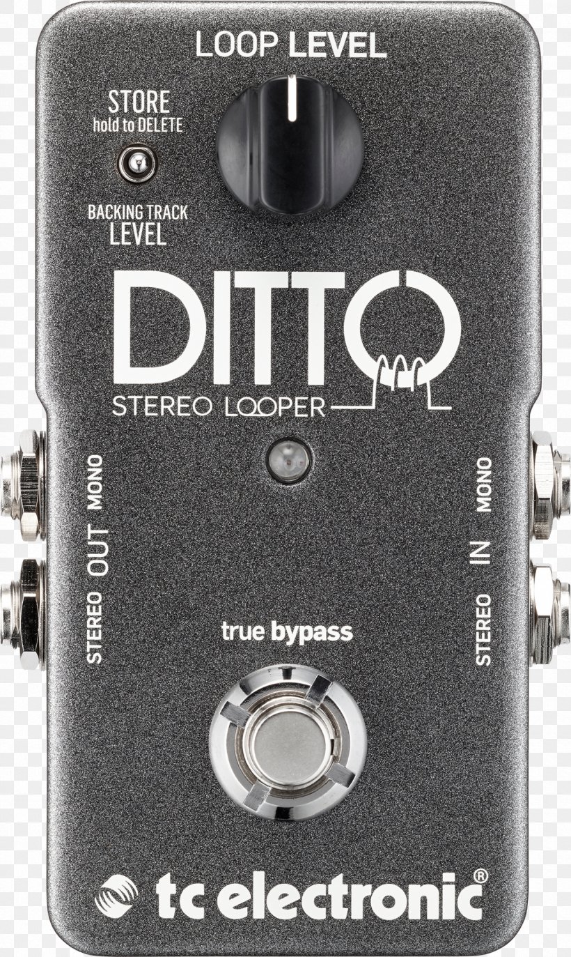 TC Electronic Ditto Stereo Looper Effects Processors & Pedals TC Electronic Ditto Looper, PNG, 1194x2000px, Effects Processors Pedals, Audio, Audio Equipment, Boss Rc3 Loop Station, Electric Guitar Download Free