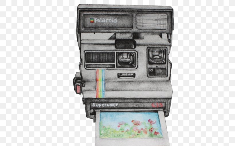 Drawing Instant Camera Photography, PNG, 500x511px, Drawing, Art, Camera, Camera Accessory, Cameras Optics Download Free