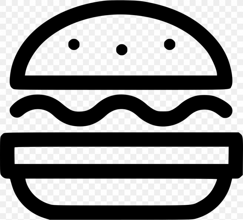 Hamburger Clip Art, PNG, 980x888px, Hamburger, Black And White, Button, Cdr, Facial Expression Download Free
