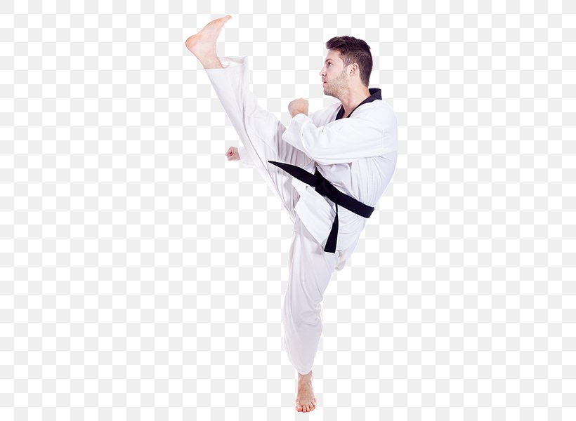 Karate Dobok Martial Arts Taekwondo Kick, PNG, 343x600px, Karate, Arm, Combat, Depositphotos, Dobok Download Free