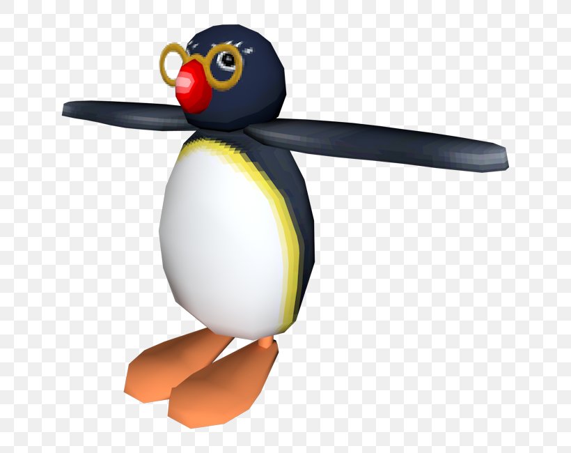 Penguin Pingu's Wonderful Carnival GameCube Nintendo DS, PNG, 750x650px, Penguin, Armin Arlert, Beak, Bird, Flightless Bird Download Free