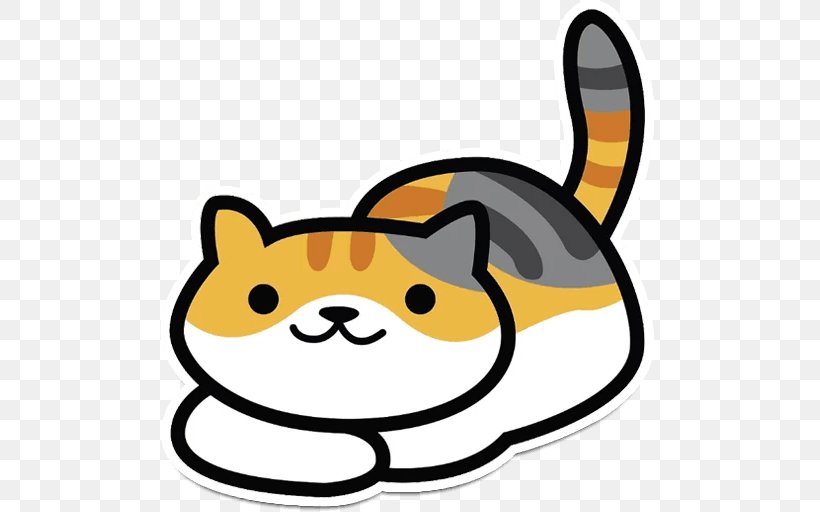 Cat Neko Atsume Clip Art T-shirt Text, PNG, 512x512px, Cat, Android, Artwork, Carnivoran, Cat Like Mammal Download Free