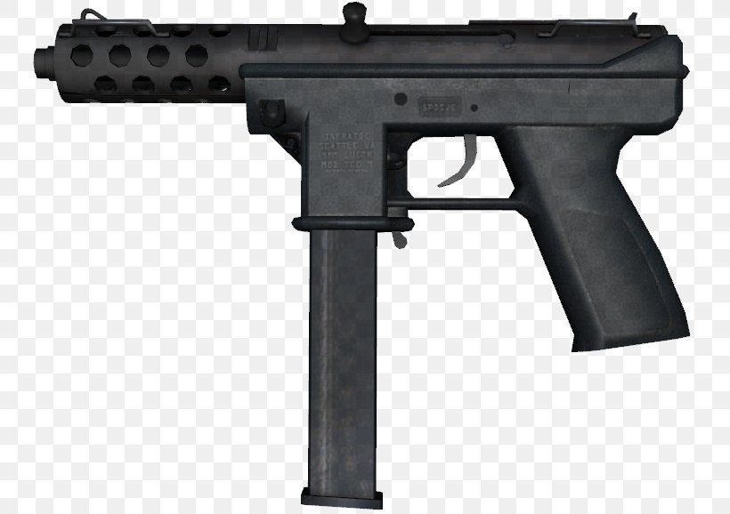 Counter-Strike: Global Offensive TEC-9 Submachine Gun Firearm, PNG, 751x578px, Watercolor, Cartoon, Flower, Frame, Heart Download Free