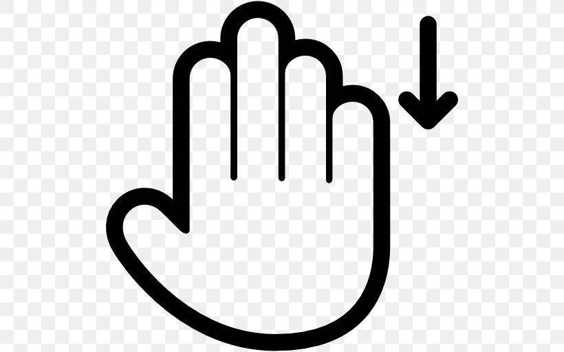 Finger Gesture, PNG, 512x512px, Finger, Area, Black And White, Cursor, Gesture Download Free