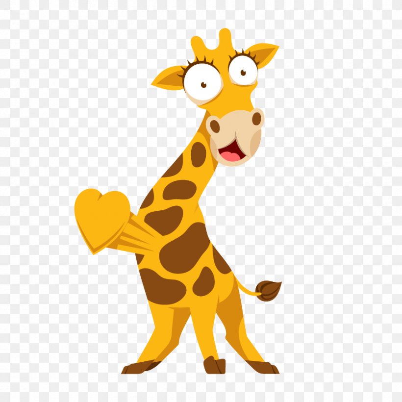 Giraffe Cat Terrestrial Animal Tail Clip Art, PNG, 900x900px, Giraffe, Animal, Animal Figure, Carnivoran, Cartoon Download Free