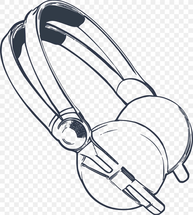 Headphones Clip Art, PNG, 1722x1920px, Headphones, Beats Electronics, Black And White, Computer, Drawing Download Free