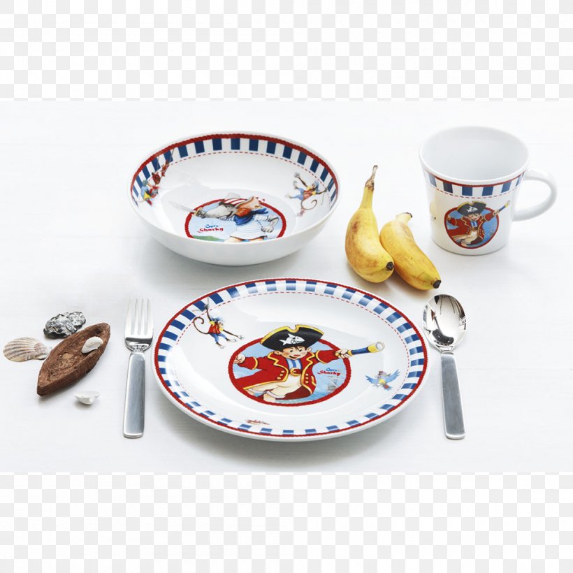 KAHLA/Thüringen Porzellan GmbH Plate Capt'n Sharky Tableware, PNG, 1000x1000px, Kahla, Bowl, Ceramic, Cutlery, Dinnerware Set Download Free