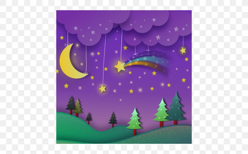 Night Sky Night Sky Clip Art, PNG, 512x512px, Sky, Christmas Music, Green, Horizon, Magenta Download Free