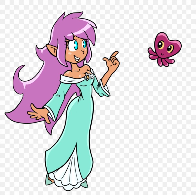 Shantae: Half-Genie Hero Shantae: Risky's Revenge Shantae And The Pirate's Curse Video Games, PNG, 1024x1019px, Watercolor, Cartoon, Flower, Frame, Heart Download Free