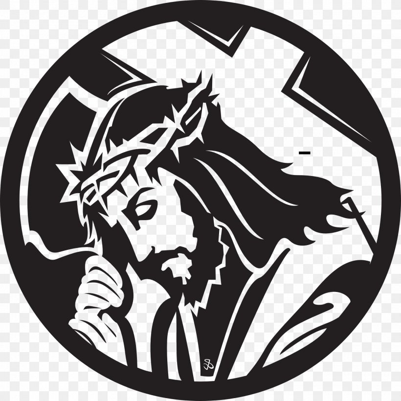 Christian Cross Drawing Crucifixion Of Jesus Clip Art, PNG, 1920x1920px, Christian Cross, Art, Black, Black And White, Christianity Download Free