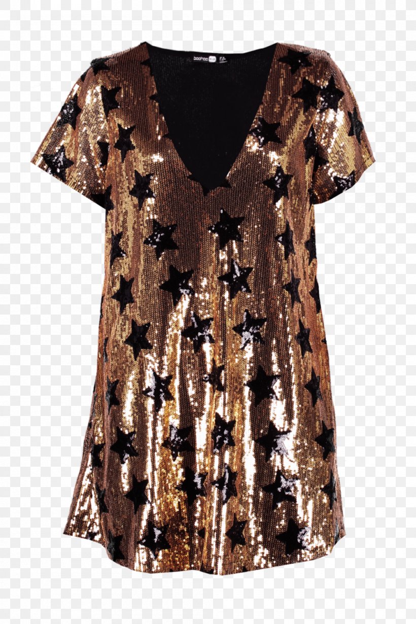 Dress Clothing Fashion Gold Sequin, PNG, 1000x1500px, Dress, Blouse, Boohoocom, Boot, Brown Download Free