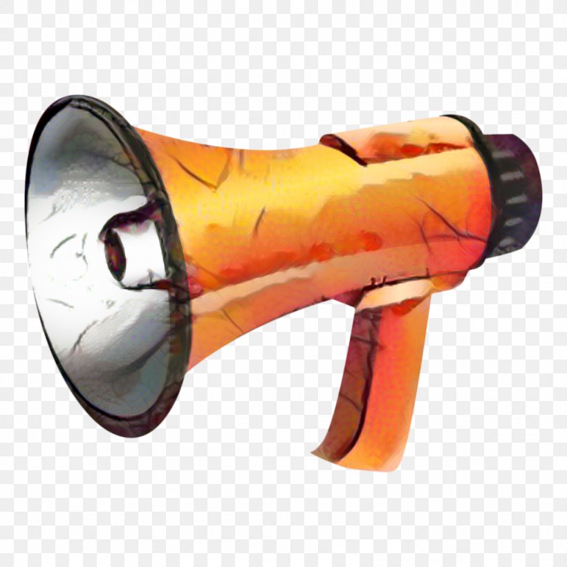 Orange Background, PNG, 1024x1024px, Megaphone, Goblet Drum, Loudspeaker, Orange, Sound Download Free