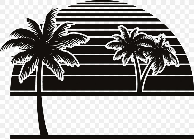 Silhouette Arecaceae, PNG, 1136x812px, Silhouette, Arecaceae, Arecales, Black And White, Color Download Free