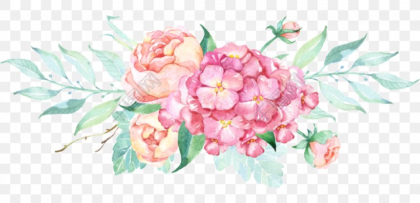 Wedding Invitation Flower Bouquet Watercolor Painting Floral Design, PNG, 1024x497px, Wedding Invitation, Art, Bouquet, Chinese Peony, Common Peony Download Free