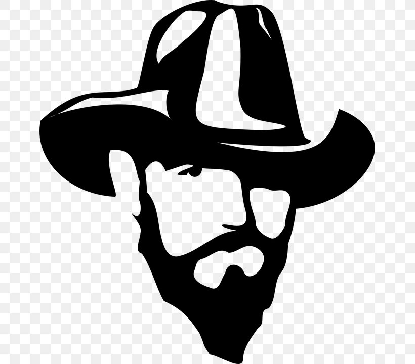 Cowboy Silhouette Drawing Clip Art, PNG, 663x720px, Cowboy, Artwork, Autocad Dxf, Black And White, Drawing Download Free