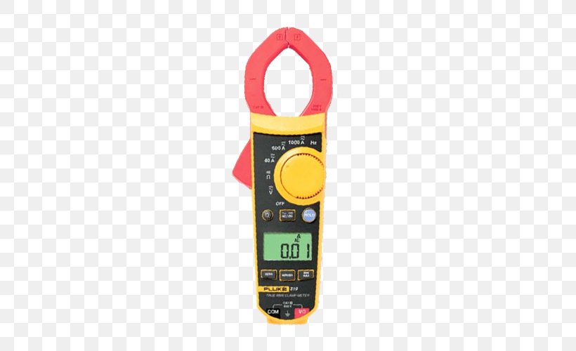 Current Clamp Fluke Corporation True RMS Converter Multimeter Ampere, PNG, 500x500px, Current Clamp, Acdc Receiver Design, Alternating Current, Ampere, Direct Current Download Free