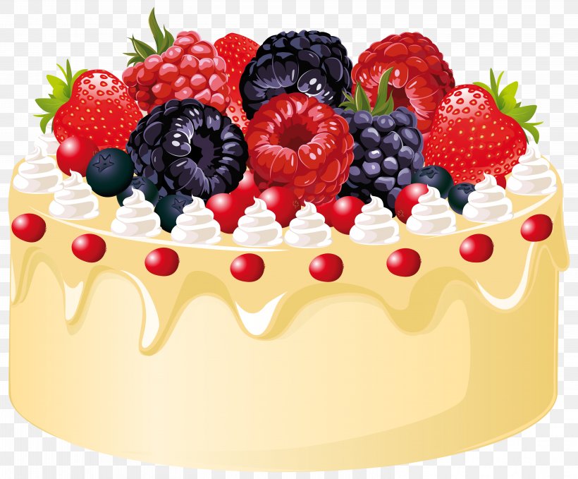 Fruitcake Wedding Cake Birthday Cake Clip Art, PNG, 6057x5022px, Fruitcake, Baking, Bavarian Cream, Berry, Birthday Cake Download Free