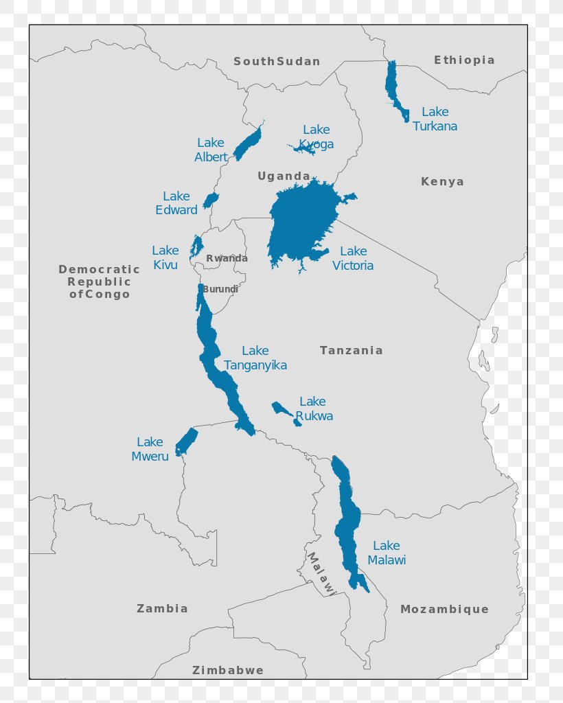 Lake Tanganyika Lake Victoria Lake Kivu Lake Turkana Lake Malawi, PNG, 791x1024px, Lake Tanganyika, Africa, Area, Diagram, East Africa Download Free