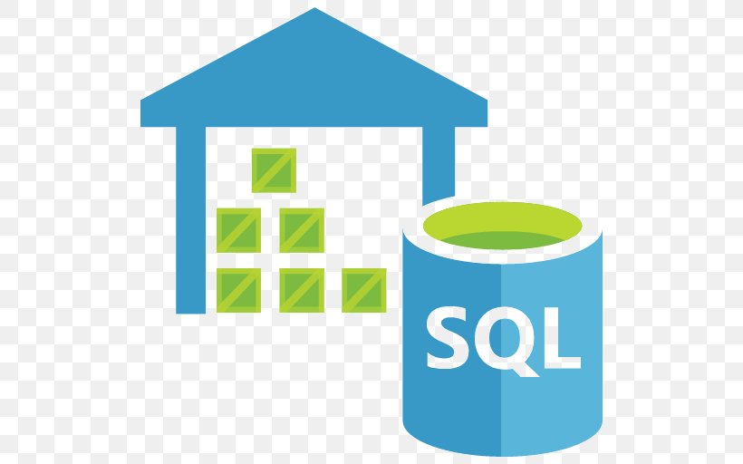 Microsoft Azure SQL Database Data Warehouse, PNG, 512x512px, Microsoft Azure Sql Database, Area, Big Data, Brand, Business Intelligence Download Free