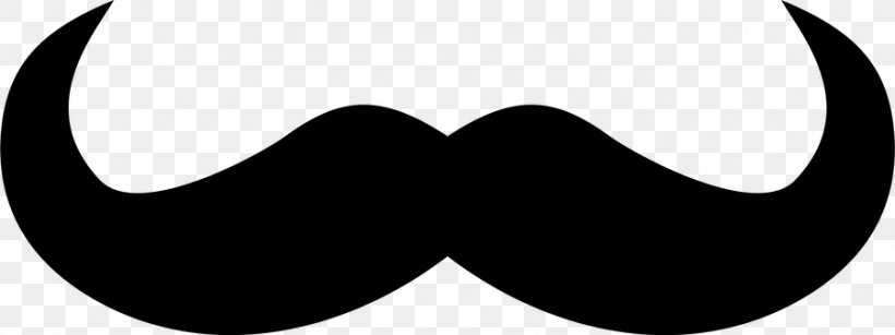 Moustache Clip Art Image Beard, PNG, 900x337px, Moustache, Beard, Black, Blackandwhite, Hair Download Free