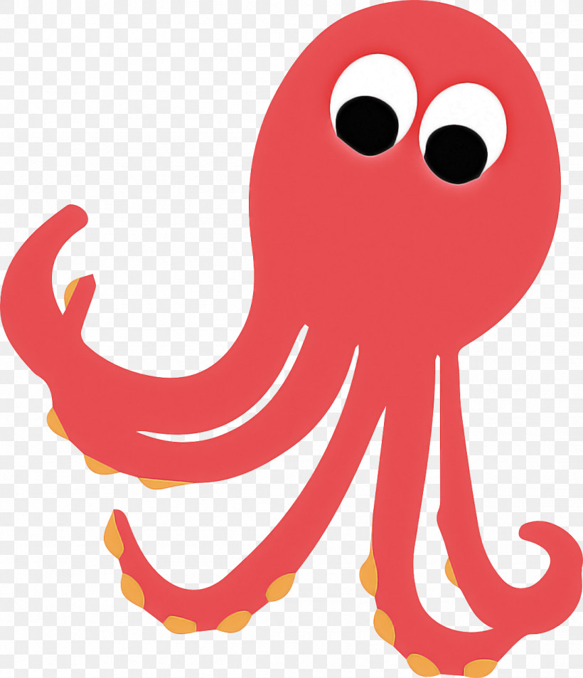 Octopus Giant Pacific Octopus Cartoon Octopus Pink, PNG, 1101x1280px, Octopus, Animal Figure, Cartoon, Giant Pacific Octopus, Pink Download Free