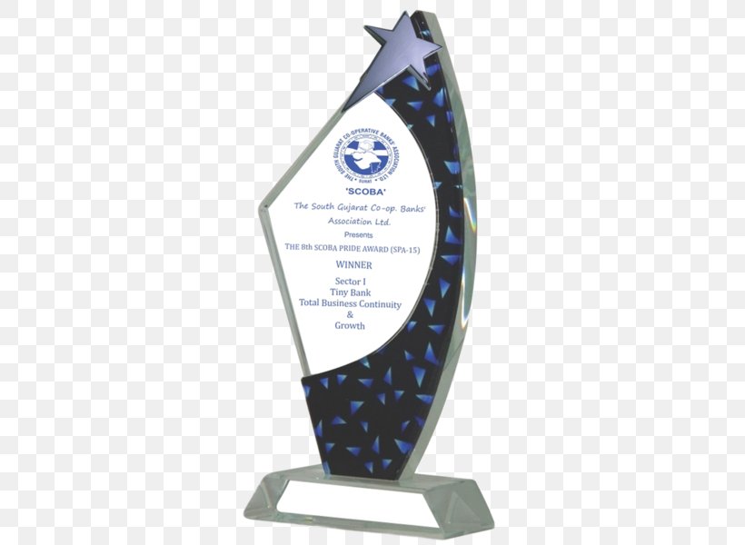 Acrylic Trophy Award Glass Cobalt Blue, PNG, 600x600px, Trophy, Acrylic Trophy, Award, Blue, Cobalt Blue Download Free