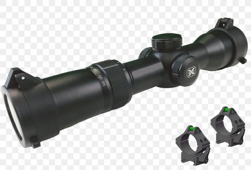 EVO-X Marksman Scope Crossbow Hunting Telescopic Sight Shooting, PNG, 960x650px, Crossbow, Auto Part, Cylinder, Deer Hunting, Gun Download Free