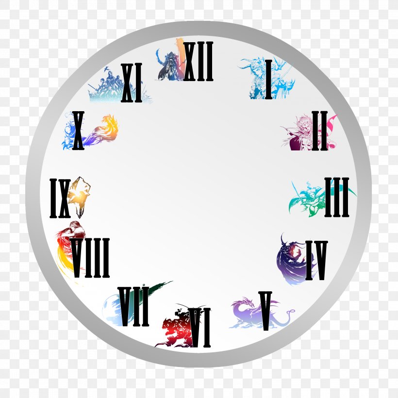 Final Fantasy XV Final Fantasy VIII Final Fantasy XII Clock, PNG, 3000x3000px, Final Fantasy Xv, Analog Watch, Brand, Chrono, Chrono Trigger Download Free