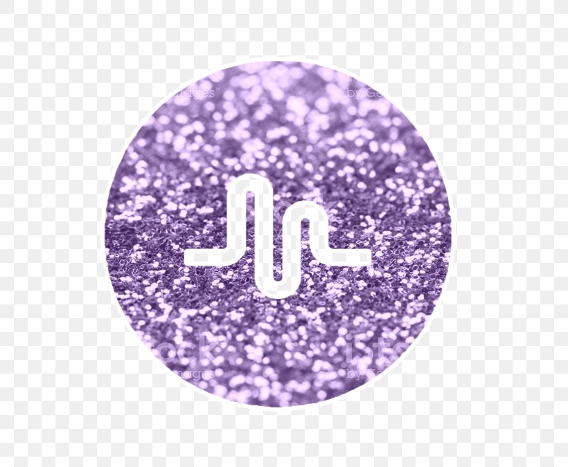 Musical.ly Logo PicsArt Photo Studio, PNG, 622x675px, Musically, Decal, Glitter, Iphone, Lavender Download Free