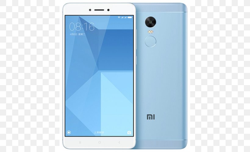 Xiaomi Redmi Note 4X Xiaomi Redmi Note 5A Xiaomi Mi Note, PNG, 500x500px, Xiaomi Redmi Note 4, Blue, Cellular Network, Communication Device, Electronic Device Download Free