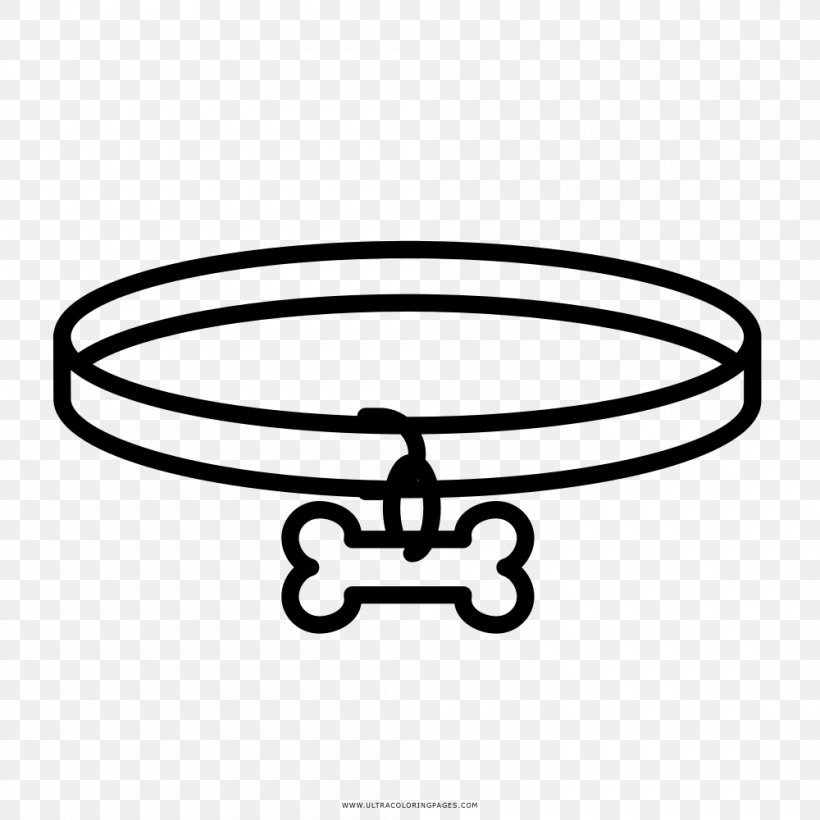 Dog Collar Dog Collar Necklace Drawing, PNG, 1000x1000px, Dog, Area, Black, Black And White, Clothing Accessories Download Free