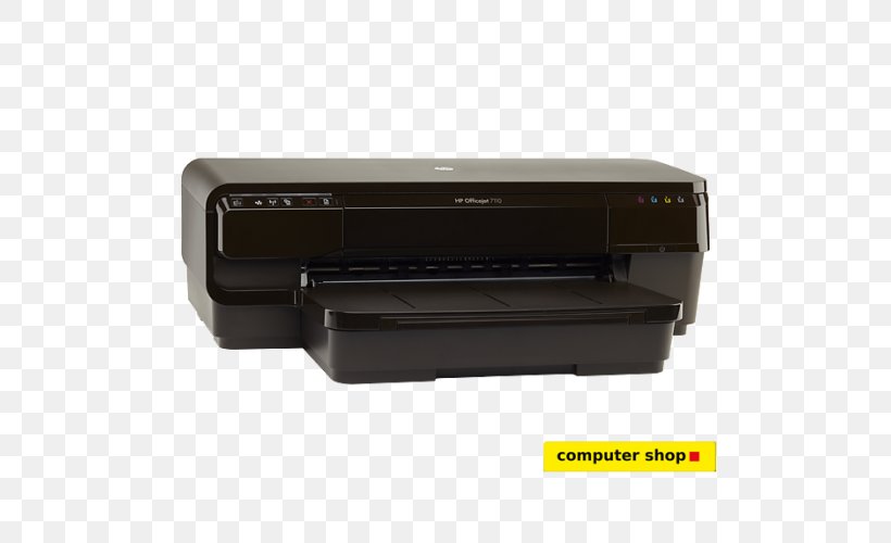 Hewlett-Packard Printer Inkjet Printing HP Officejet 7110, PNG, 500x500px, Hewlettpackard, Automotive Exterior, Electronic Device, Electronics, Hp Deskjet Download Free
