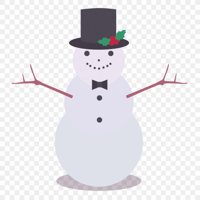 Snowman Cartoon, PNG, 1000x1000px, Snowman, Cartoon, Designer, Hat Download Free