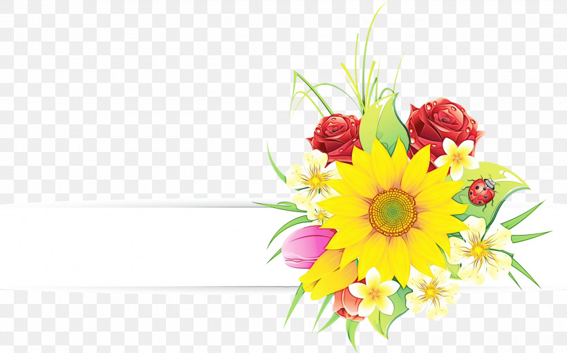 Floral Design, PNG, 3000x1871px, Watercolor, Artificial Flower, Bouquet, Cut Flowers, Daisy Family Download Free