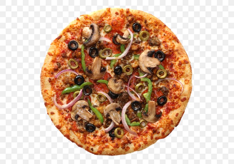 Pizza Hut Take-out Papa John's Pizza Delivery, PNG, 576x576px, Pizza, American Food, California Style Pizza, Cuisine, Delivery Download Free