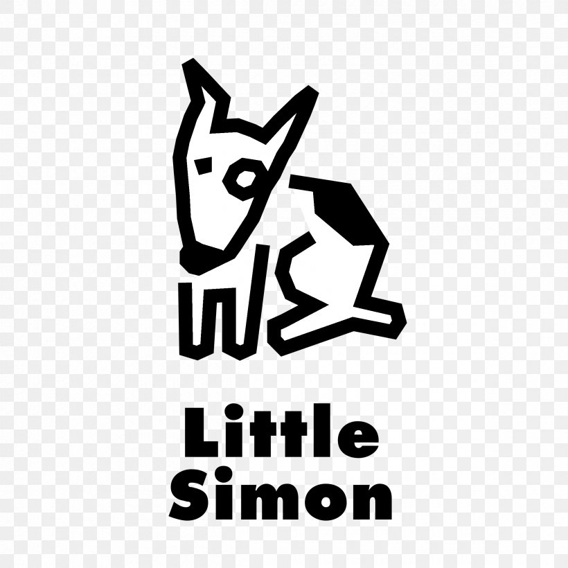 Vector Graphics Logo Little Simon Book Clip Art, PNG, 2400x2400px, Logo, Area, Author, Black, Black And White Download Free