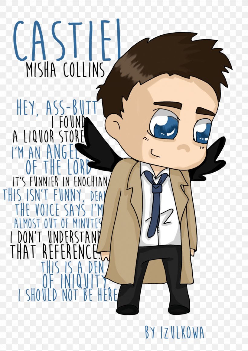 Castiel Sam Winchester Drawing Fan Art, PNG, 1024x1453px, Castiel, Angel, Cartoon, Character, Coloring Book Download Free