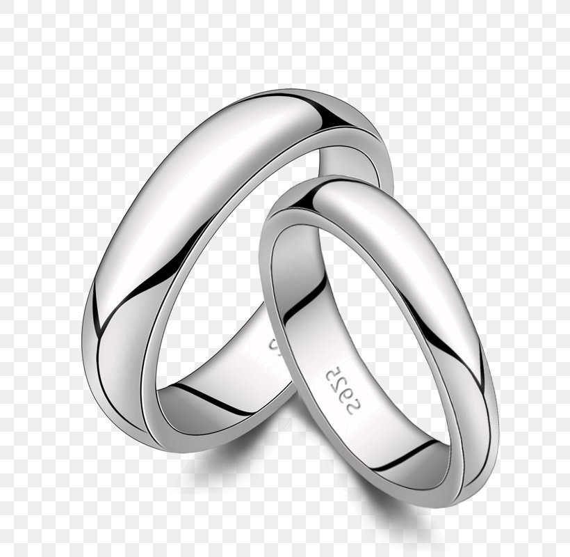 Earring Sterling Silver Wedding Ring, PNG, 800x800px, Earring, Black And White, Body Jewelry, Brand, Couple Download Free