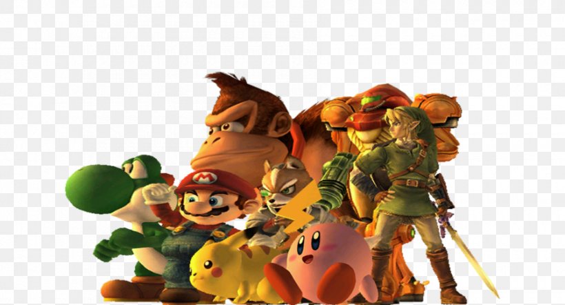 Super Smash Bros. For Nintendo 3DS And Wii U Super Smash Bros. Brawl Mario Donkey Kong Super Smash Bros. Melee, PNG, 900x486px, Super Smash Bros Brawl, Bowser, Donkey Kong, Figurine, Kirby Download Free