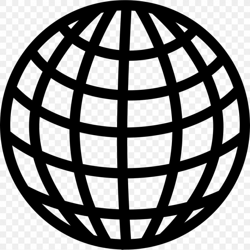 Earth Globe Grid, PNG, 980x982px, Earth, Area, Black And White, Earth Symbol, Globe Download Free