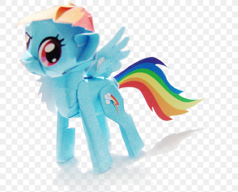 Rainbow Dash My Little Pony Paper Applejack, PNG, 716x664px, Rainbow Dash, Animal Figure, Applejack, Fictional Character, Figurine Download Free