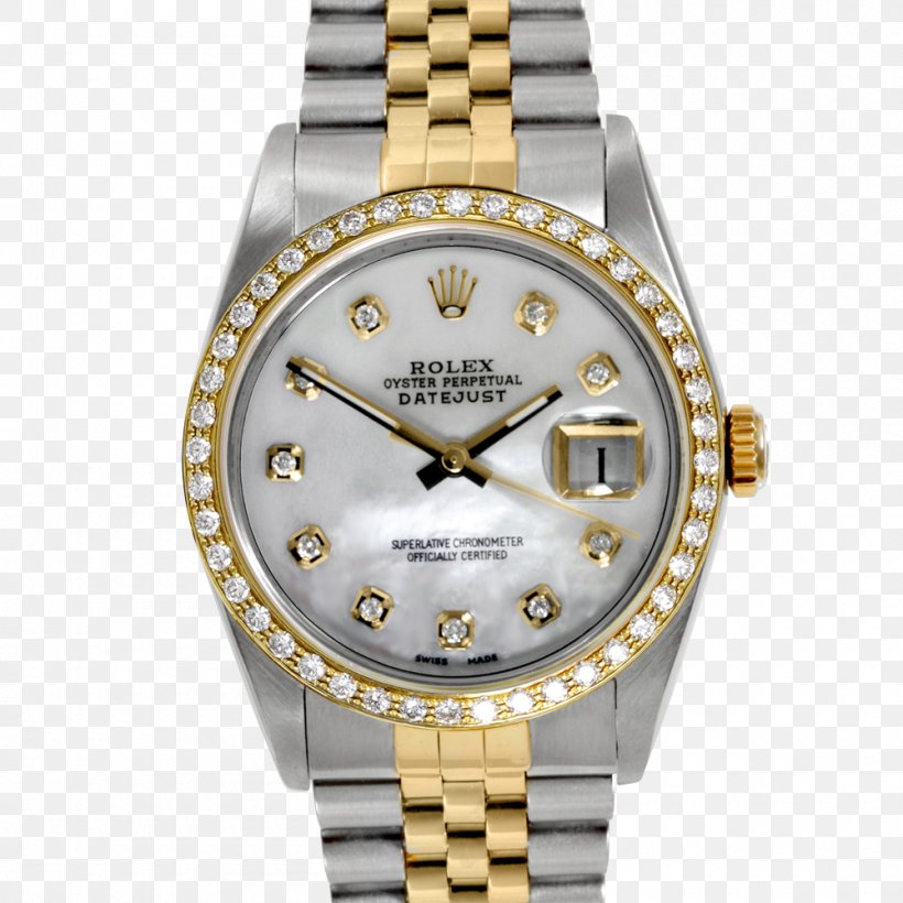 Rolex Datejust Rolex Daytona Rolex GMT Master II Rolex Submariner, PNG, 1000x1000px, Rolex Datejust, Automatic Watch, Brand, Colored Gold, Diamond Download Free