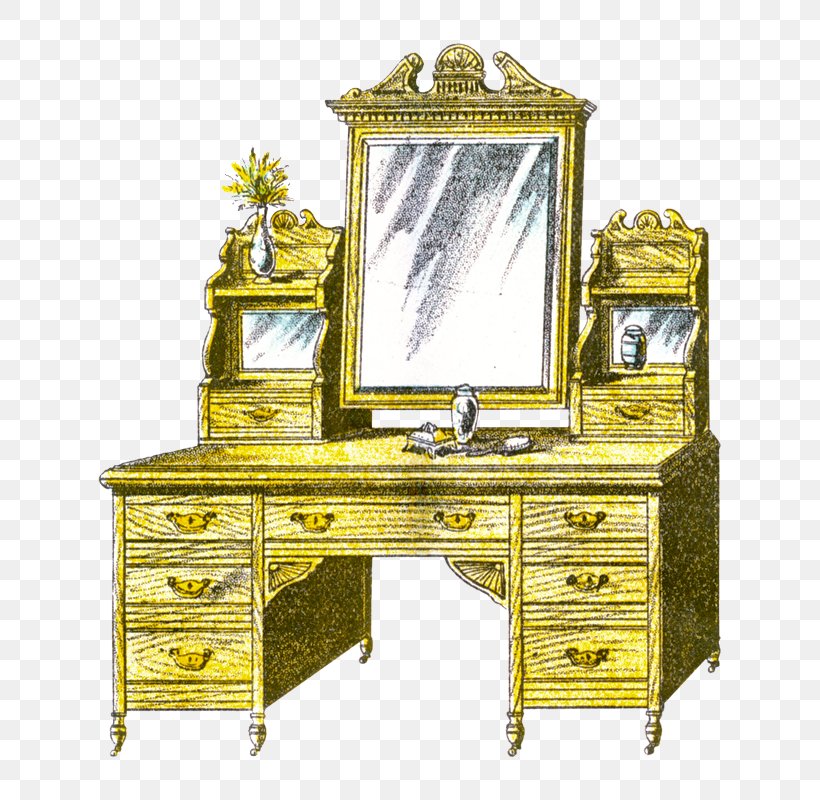 Table Lowboy Furniture Mirror Desk, PNG, 687x800px, Table, Antique, Cosmetics, Desk, Dining Room Download Free